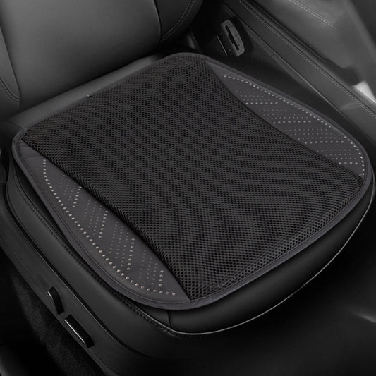 Car USB Summer Cool Ventilated Breathable Seat Cushion(Black 8 Sets Fan) by buy2fix