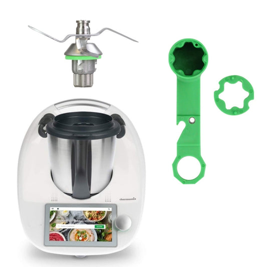 For VorWerk Thermomix TM5 TM6 TM21 TM31 Wrench Dough Remover(Green) by buy2fix