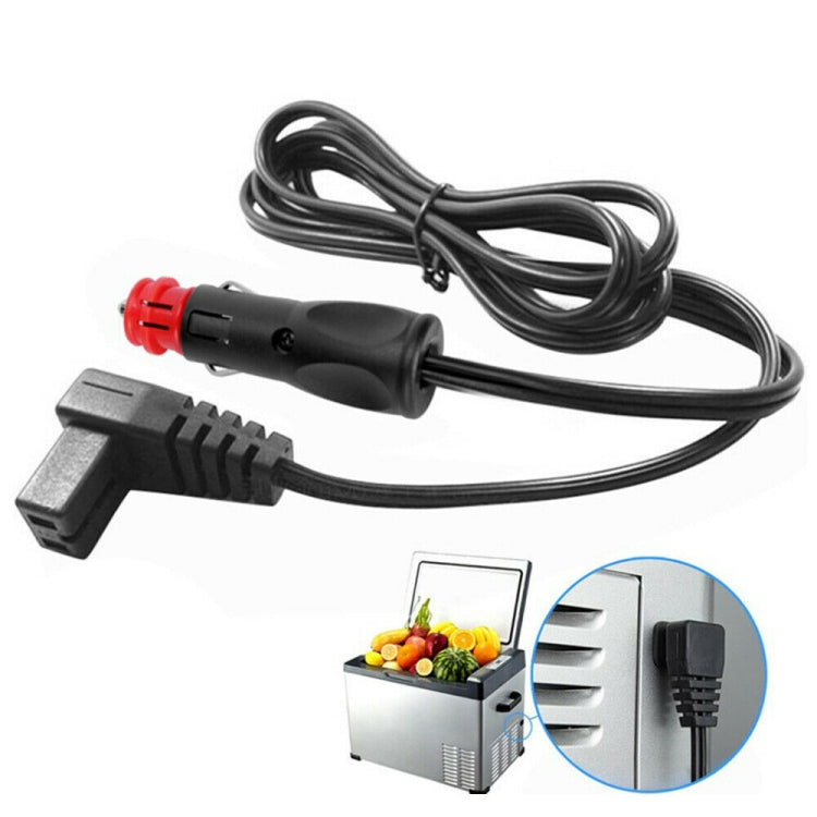 Car Mini Refrigerator Compressor Cigarette Lighter German Plug Power Cord(60SE0195) by buy2fix