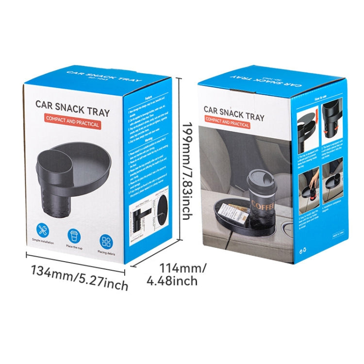 Car Drink Cup Holder Portable Hook Storage Rack(Black) by buy2fix