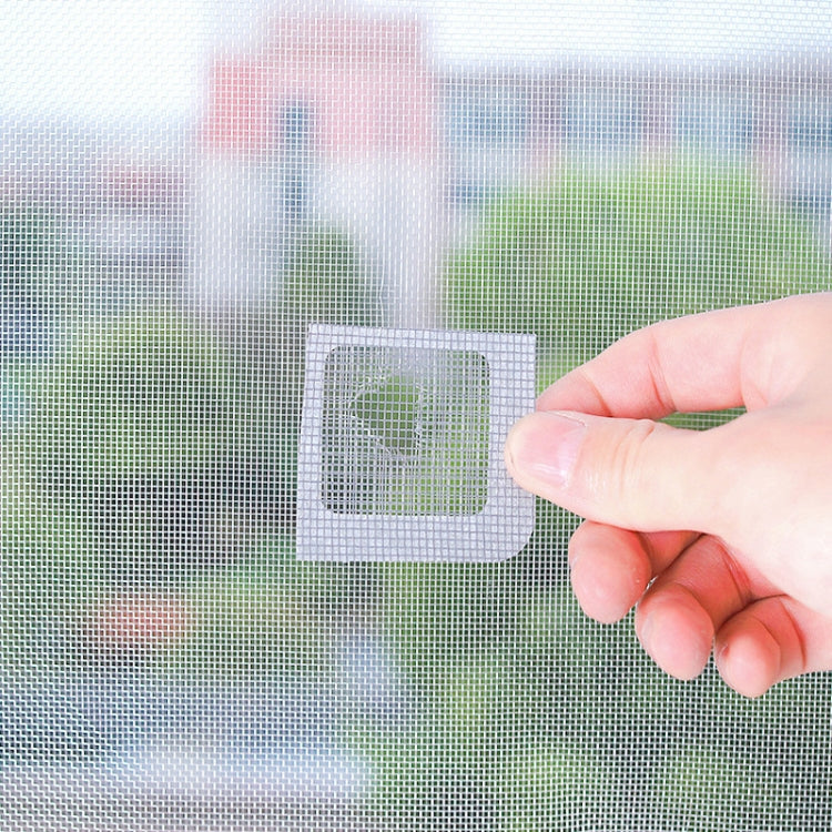 10pcs Household Floor Drain Stickers Anti-Mosquito Stickers For Screens Window Screen Hole Repair Subsidies(3 Rectangle Structure) by buy2fix