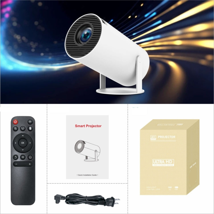 HY300 PRO Smart Projector Android 11.0 System 160 Lumen Portable Projector(EU Plug) by buy2fix