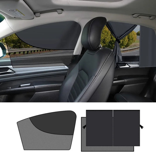 Car Magnetic Summer Sun Protection Insulating Privacy Curtain, Specification: Co-pilot Arc by buy2fix
