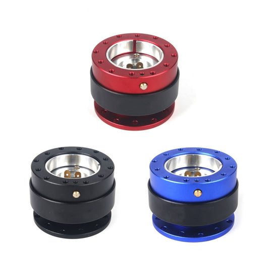 Steering Wheel With Locking Quick Release Booster Pad(Blue) by buy2fix