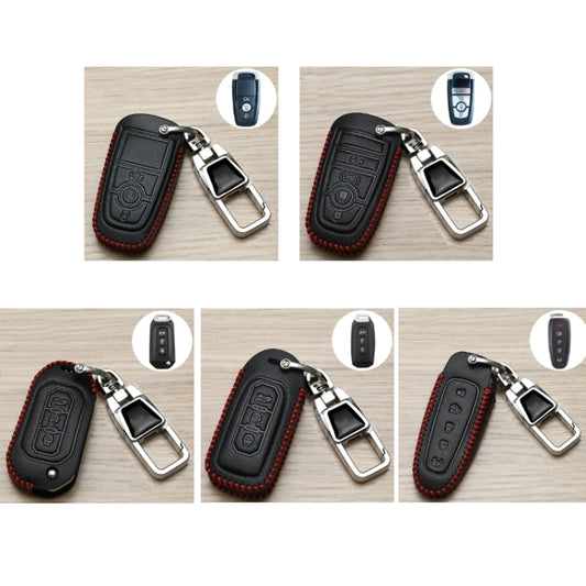 For Ford Car Key Cover Keychain Anti-lost Number Plate, Style: G by buy2fix
