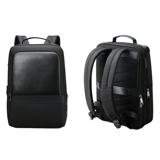 Bopai 61-26111 Large Capacity Business Commuter Laptop Backpack With USB+Type-C Port(Black) by Bopai