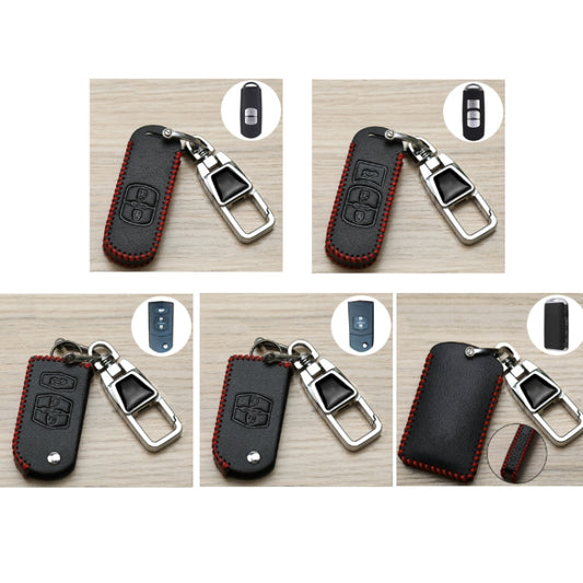 For Mazda Car Key Mover Multifunctional Keychain Anti-lost Number Plate(B) by buy2fix