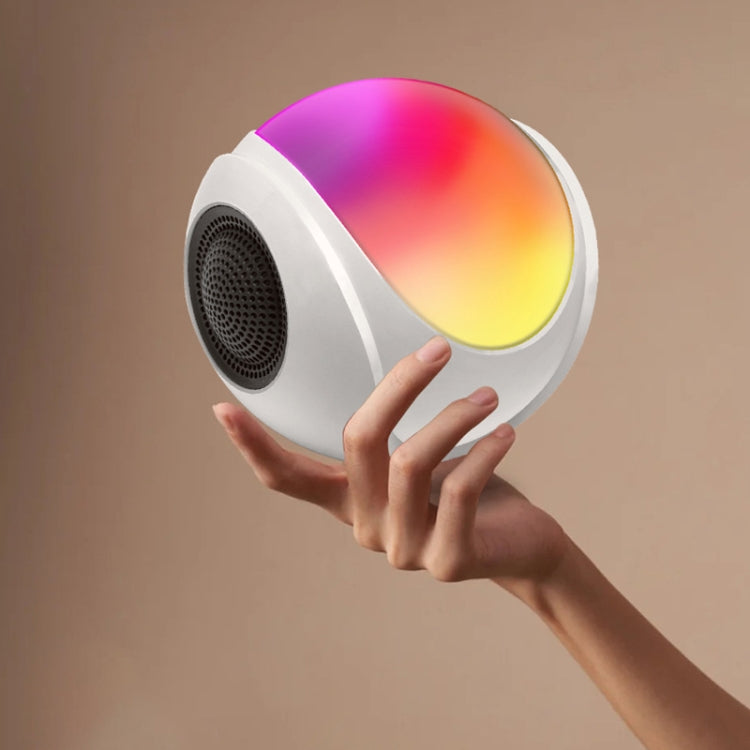 SY-688 TWS RGB Colorful Light Mini Card Bluetooth Speaker(White) by buy2fix