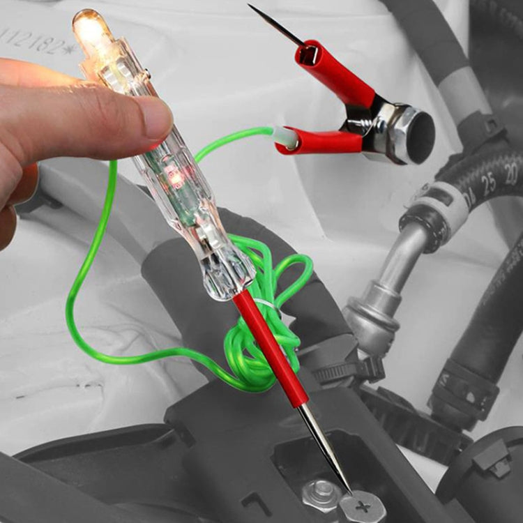 5pcs /Set Automotive Maintenance Test Pen Set Multifunctional Electricity Measuring Tester Light Tool by buy2fix