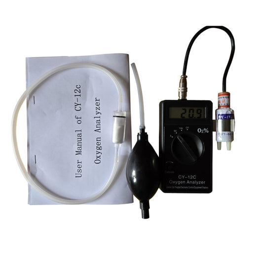 CY-12C Portable Oxygen Analyzer Full Range Oxygen Measurement Device by buy2fix