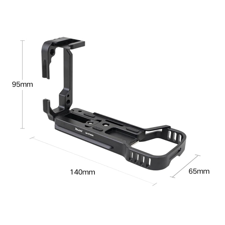 For Sony A7R4 / A7M4 Camera XILETU L-Type Quick Release Plate Shooting Expansion Bracket Cage by XILETU