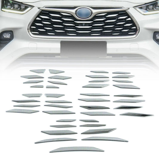 For Toyota Highlander 2020-2022 Front Grille Starry Sticker Decoration by buy2fix