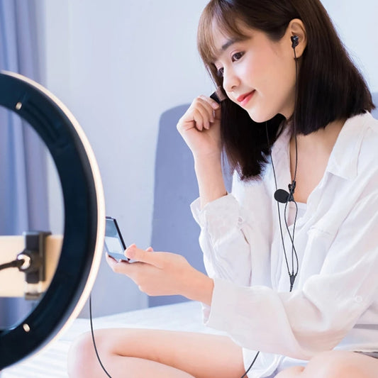 In-ear Wired Earphone Computer Subwoofer Singing Game Monitor Earphone, Interface: Type-C Black by buy2fix