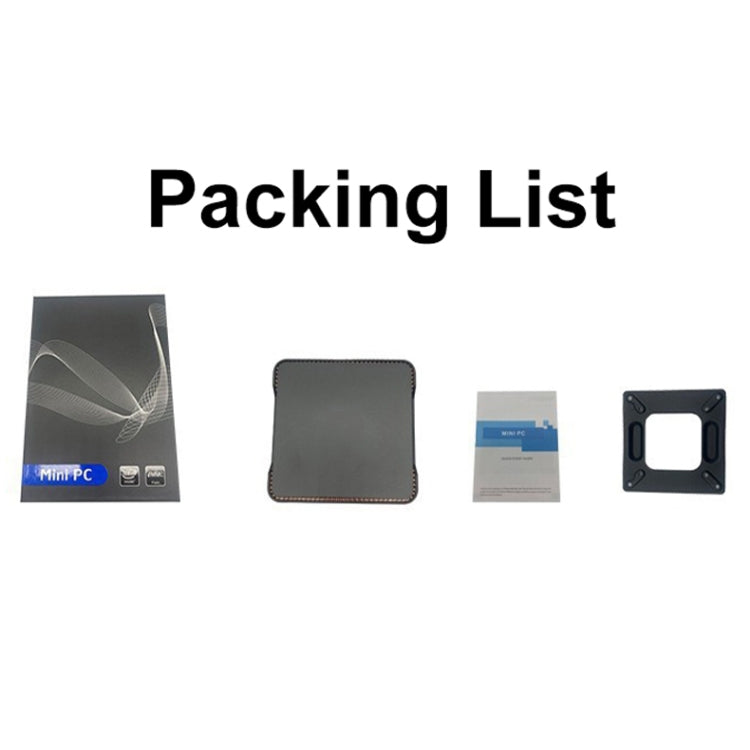 GK3Plus N100 16G+512G EU Plug 12th Intel Alderlake Dual HDMI+VGA Triple Display 4K HD Pocket Mini PC by buy2fix