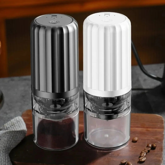 USB Automatic Wireless Electric Portable Coffee Grinder(White) by buy2fix