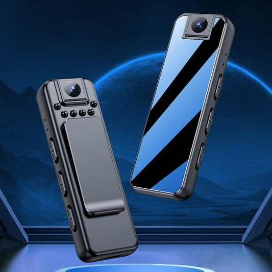 Mrobo D6 1080P Rotating Camera Night Vision Video Recorder With Back Clip, Size: No-memory(Black) by Mrobo