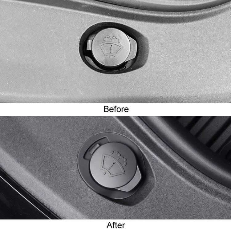 For 2024 Tesla Model 3 Wiper Filler Gap Plug(Black) by buy2fix