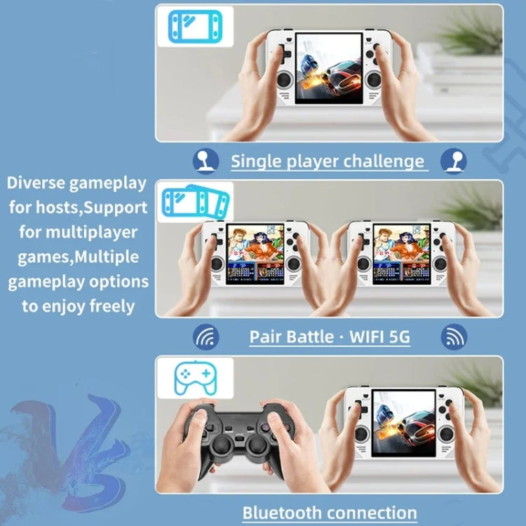 POWKIDDY RGB30  4 Inch IPS Screen Handheld Game Console Built In WIFI+Bluetooth 16GB+256GB(Black) - Pocket Console by POWKIDDY | Online Shopping UK | buy2fix