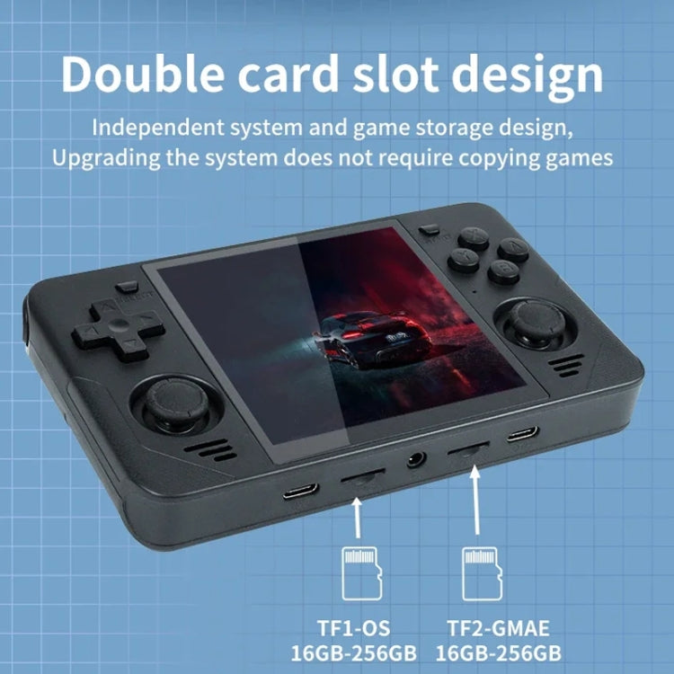 POWKIDDY RGB30  4 Inch IPS Screen Handheld Game Console Built In WIFI+Bluetooth 16GB+256GB(Black) - Pocket Console by POWKIDDY | Online Shopping UK | buy2fix