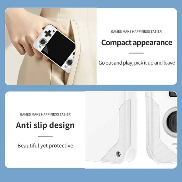 POWKIDDY RGB30  4 Inch IPS Screen Handheld Game Console Built In WIFI+Bluetooth 16GB+256GB(Black) - Pocket Console by POWKIDDY | Online Shopping UK | buy2fix