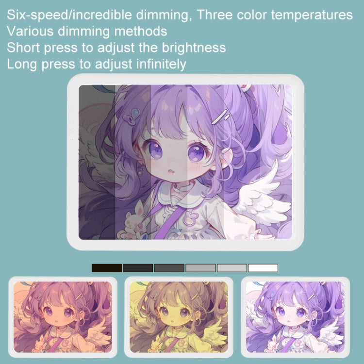 A3-D50 Rechargeable Copy Desk Copying Board Practice Painting LED Writing Desk by buy2fix