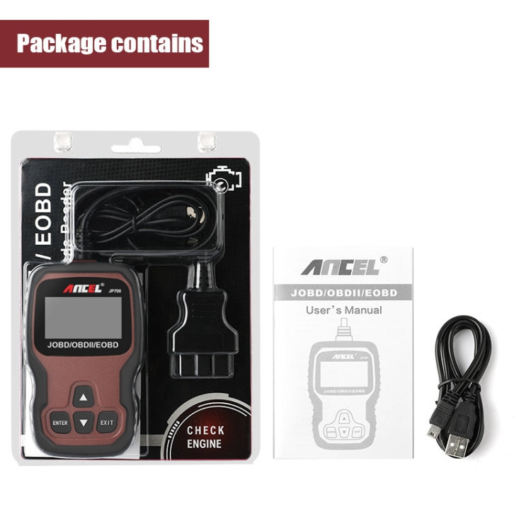 Ancel JOBD+EOBD/OBD-II Car Error Code Diagnostic scanner by Ancel