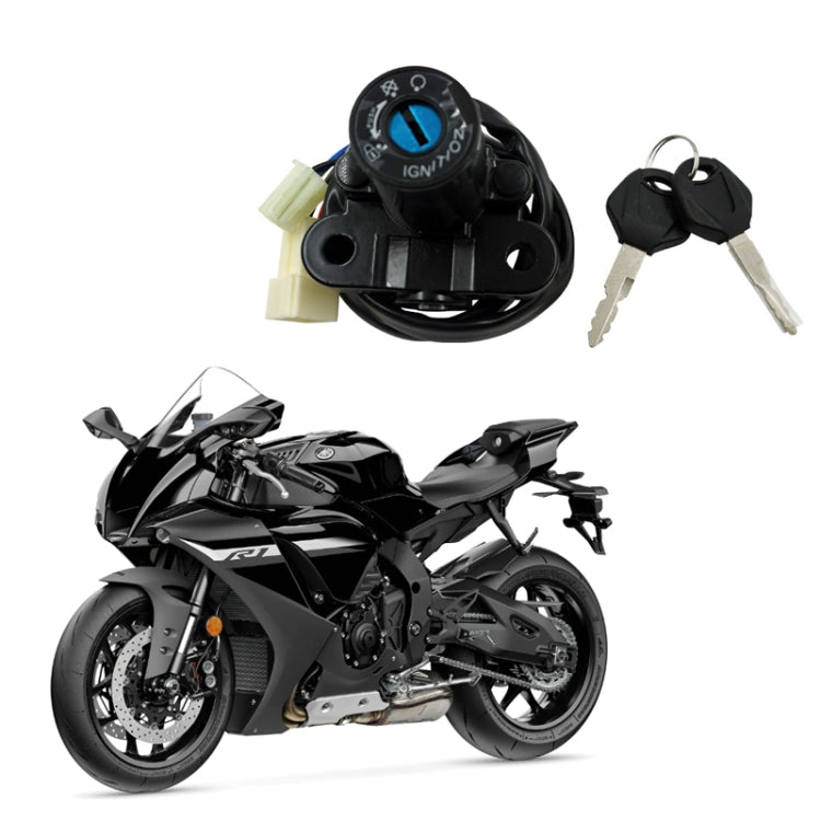 For Yamaha R1/R6 Ignition Switch Starter Lock(DMS-R1) by buy2fix