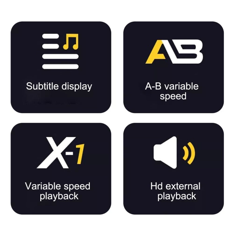 A30 MP3 Player With FHD 720P Digital Camera Bluetooth 5.4 Lossless Sound Audio Player 16GB by buy2fix