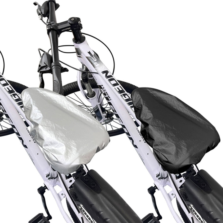 2pcs Bicycle Saddle Waterproof Dustproof Sun Protection Cover(Universal Size) by buy2fix