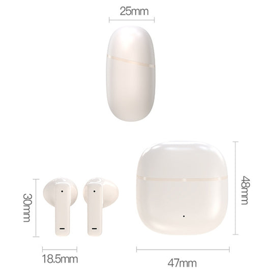 B7 In-Ear Wireless Bluetooth Earphones HD Noise Reduction Gaming Sports Earphone(Skin Color) by buy2fix