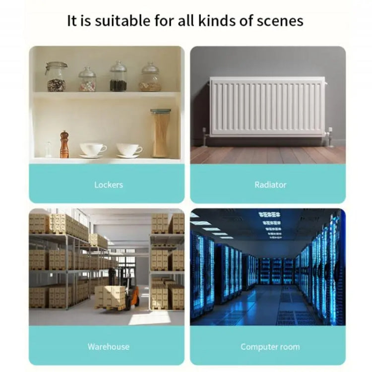 Zigbee Water Leak Detector Water Sensor Alarm Support Tuya APP / Google Assistant / Aleax / Yandex Alice by buy2fix