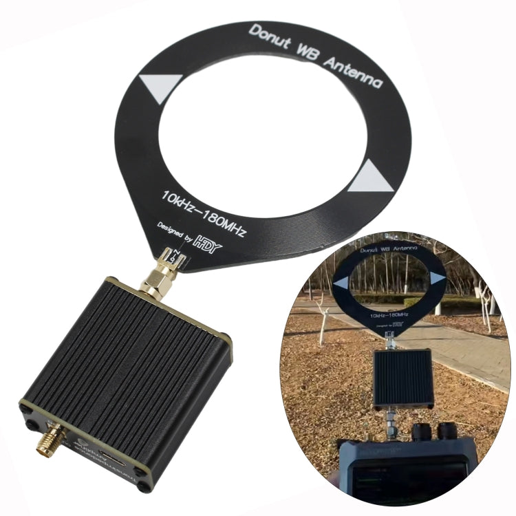 Donut Broadband Antenna With Low Impedance Converter(Black) by buy2fix