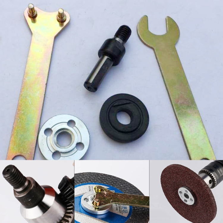 5 In 1 10mm Drill To Angle Grinder Parts Drill To Angle Grinder Connecting Rod by buy2fix