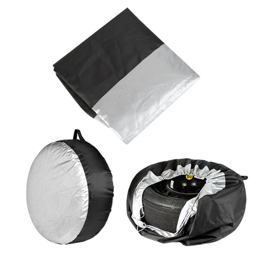 65x37cm 210D Oxford Cloth Car Waterproof Dirt-resistant Tire Protective Cover by buy2fix