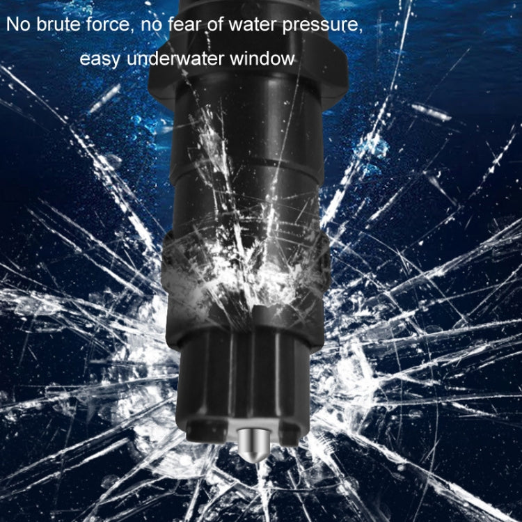 2 In 1 Mini Car Safety Hammer Seat Belt Cutter(Random Color Delivery) by buy2fix