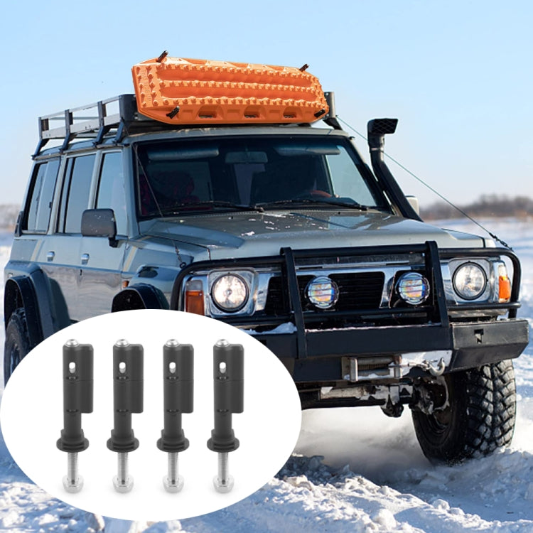 Lockable Anti-Theft Security Mounting Pin Set For MaxTrax MKII(Black) by buy2fix