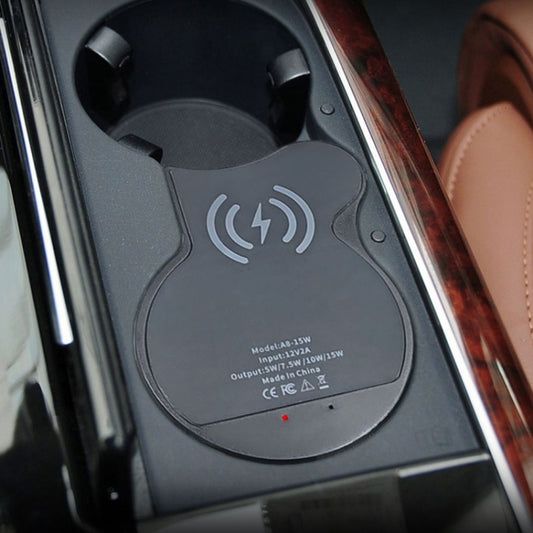 For Audi A8 Car Cigarette Lighter Mobile Phone Wireless Charger, For Left And Right Driving(For 2011-2017) by buy2fix