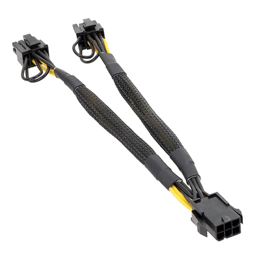 6Pin To Dual 8Pin Graphics Card Set Cable One To Two Power Supply Cable Adapter by buy2fix