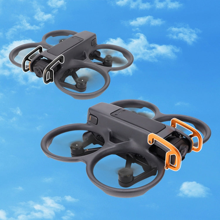 For DJI Avata 2 CQT Aluminum Alloy Drone Gimbal Lens Anti-collision Bumper(Orange) by CQT