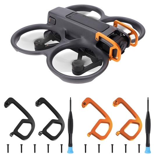 For DJI Avata 2 CQT Aluminum Alloy Drone Gimbal Lens Anti-collision Bumper(Orange) by CQT