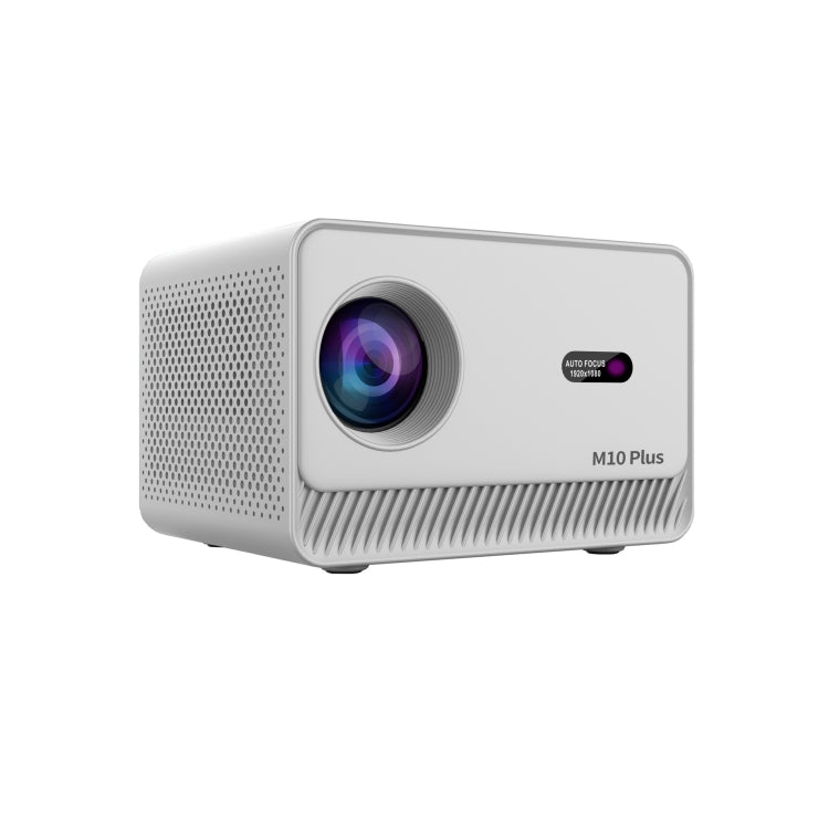 M10 Plus 1280x720P Projector 2.4G / 5G WIFI Bluetooth 5.2 Android 11 System Home Cinema EU Plug by buy2fix