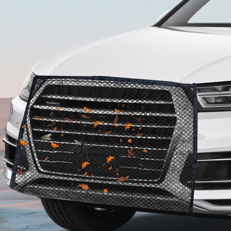 2pcs Car Radiator Front Windshield Insect Protection Net(White) by buy2fix