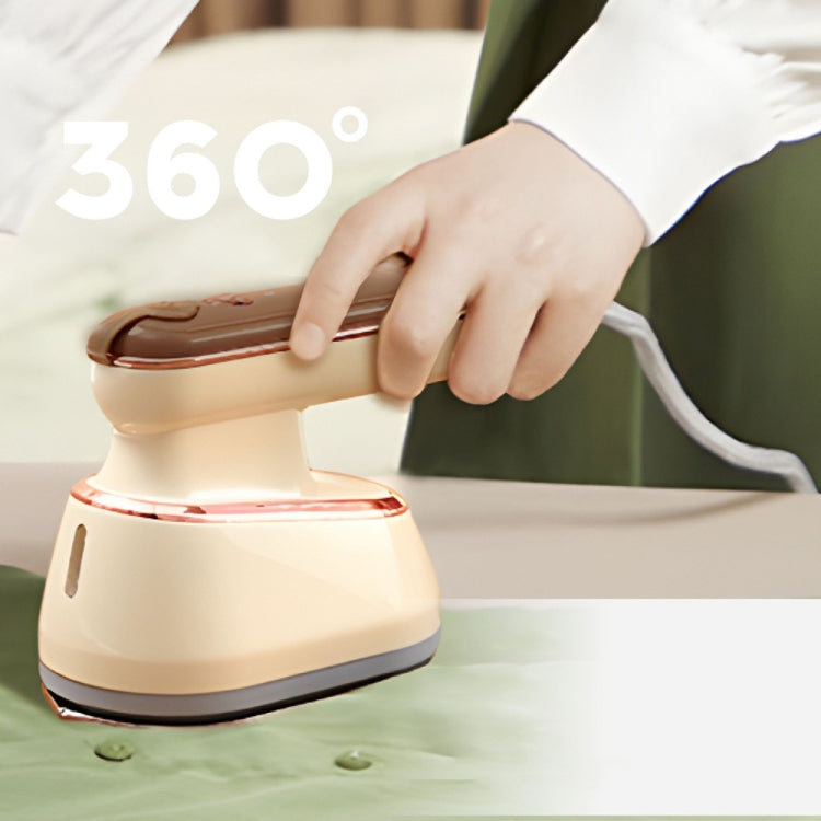 2-in-1 800W Handheld Household Wet and Dry Steam Iron Steam Hanging Iron, Spec: EU Plug(Yellow) by buy2fix