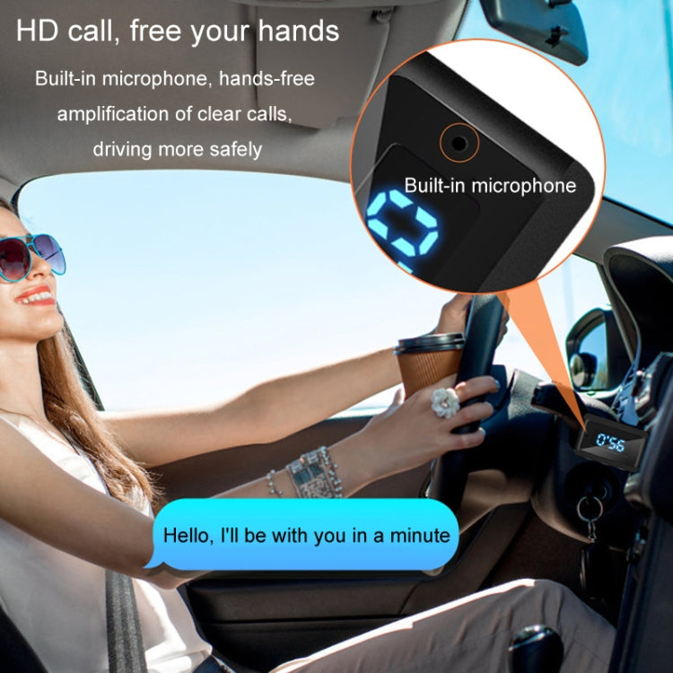 T60 Bluetooth 5.3 Audio Receiver Transmitter Car Radio USB FM Bluetooth Receiver by buy2fix