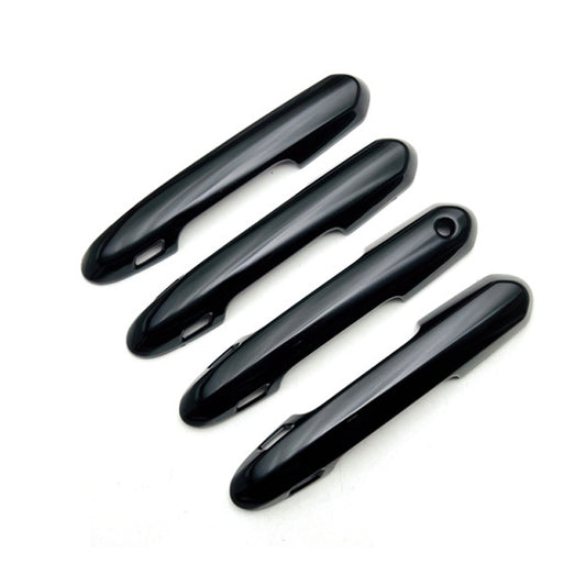 For 2023 Toyota Crown Right-hand Drive Door Handle Protection Cover Decoration(Black) by buy2fix