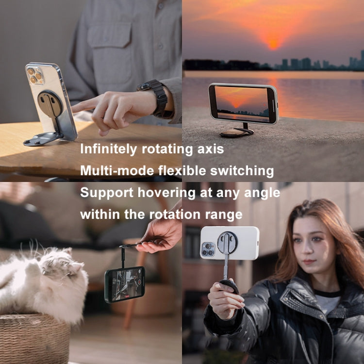 PGYTECH P-PG-017 MagFlex Cell Phone Photo Mount Magsafe Magnetic Selfie Stick(Classic Black) by PGYTECH