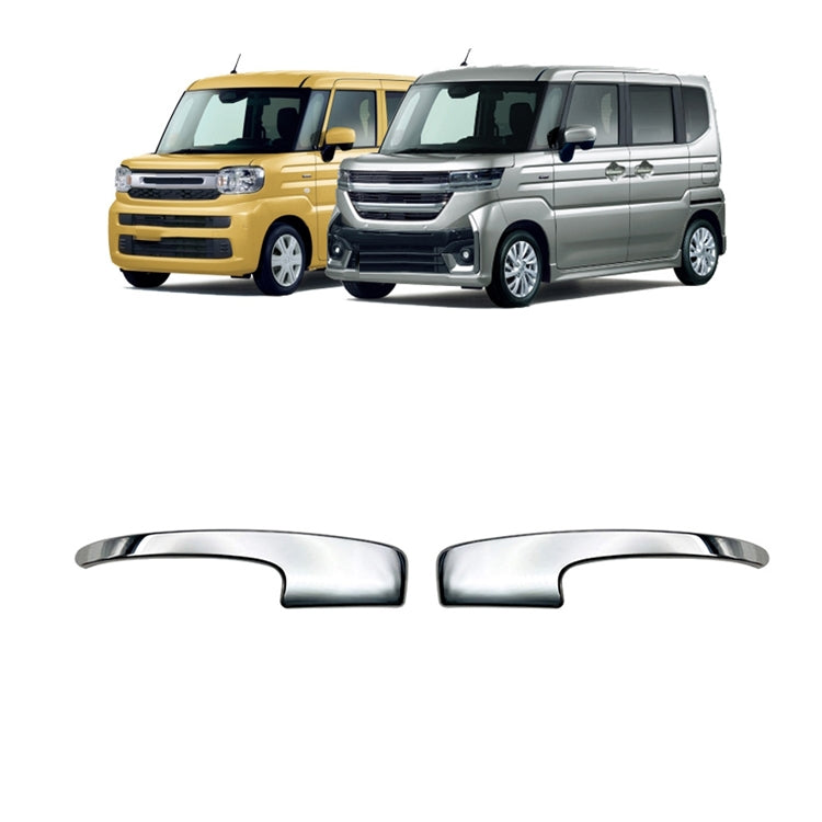 For Suzuki 2024 Spacia Costom Right-hand Drive Rearview Mirror Anti-collision Decorative Strip by buy2fix