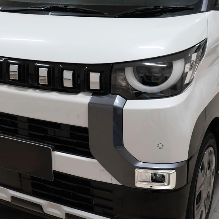For 2023 Mitsubishi Delica Mini Right-hand Drive Front Bumper Fog Lamp Cover by buy2fix