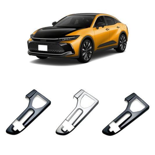 For 2023 Toyota Crown Center Control Gear Decorative Bright Frame, Size: Right-hand Drive(Silver) by buy2fix