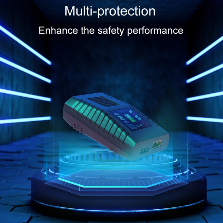 ToolkitRC C4 50W Drones Simple Li-Po Battery Balance Charger(EU Plug) by ToolkitRC